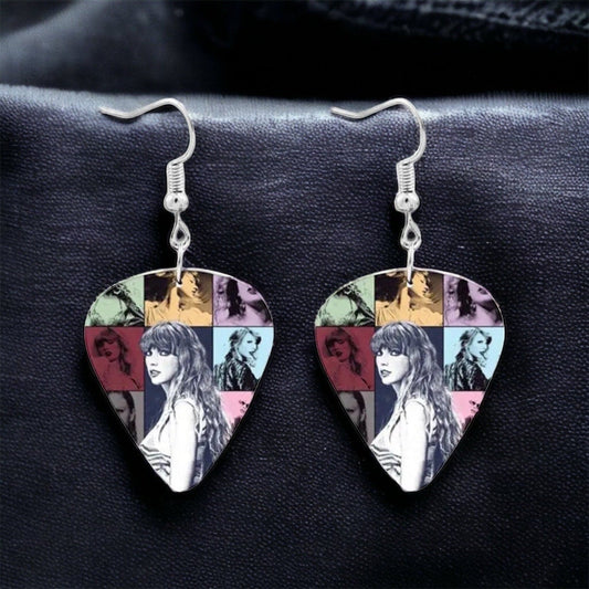 Taylor Swift Eras Tour Inspired Earrings - Fearless, Red, Lover Styles - Fan Jewelry - Rhythms of Grace Creative