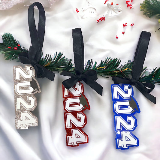 Class of 2024 Ornament - Christmas Ornament, Graduate Ornament, Grad Ornament, Sublimation Ornament, Graduation Ornament, 2024 Graduation