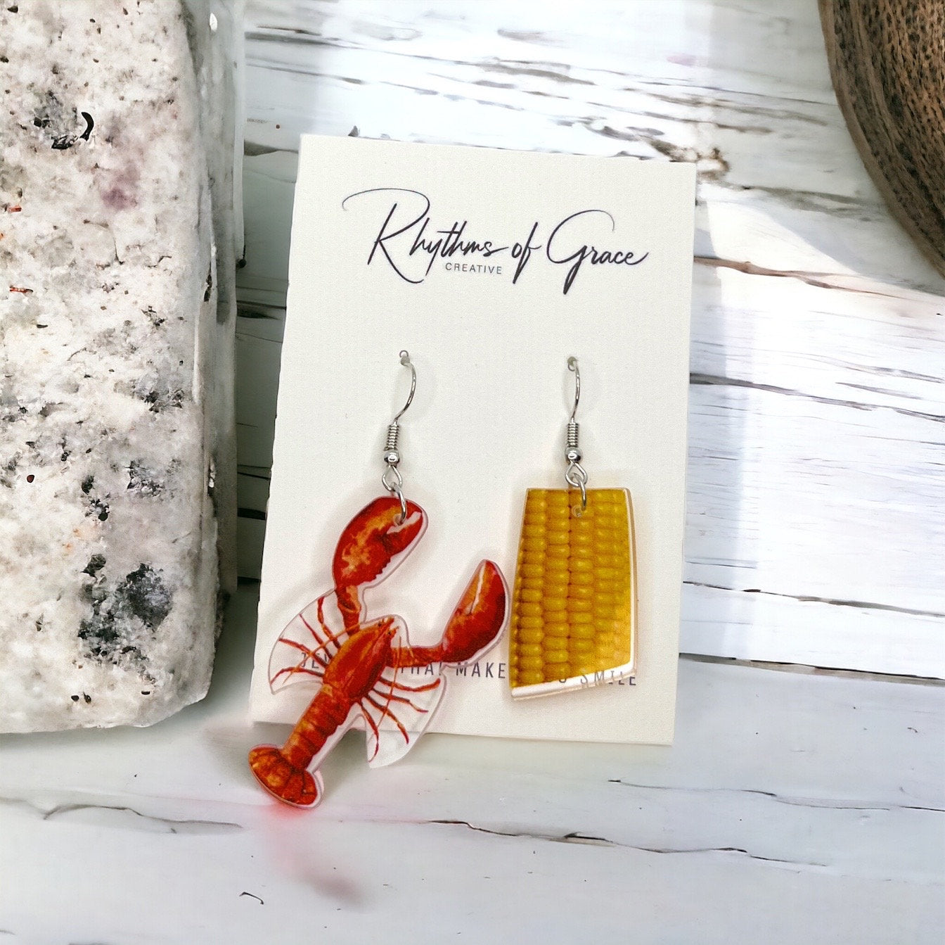 Dive into the Crawfish Craze with Our Crawfish Boil Earrings! - Rhythms of Grace Creative