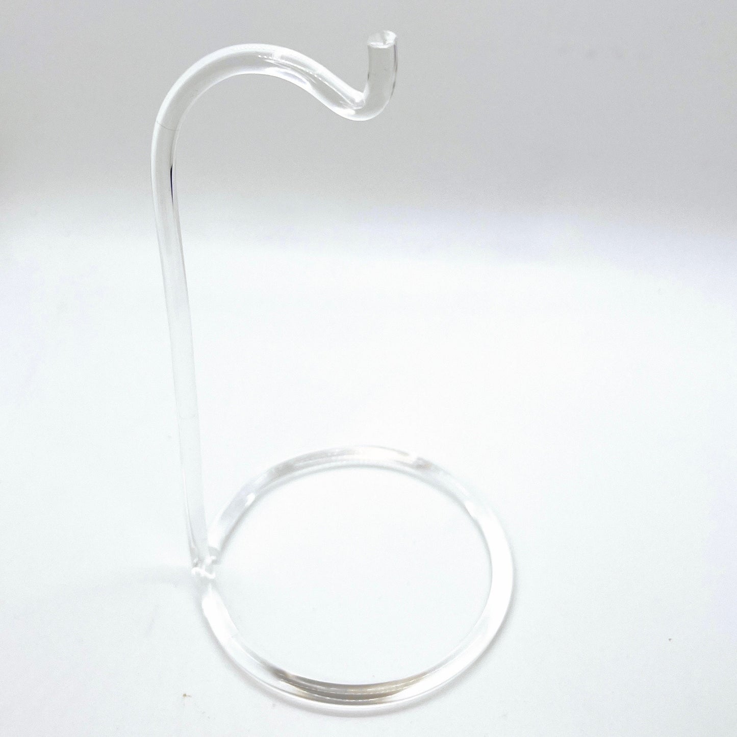 Clear Acrylic Ornament Stand, Ornament Hanger, 6” Display Stand, Ornament Display, Acrylic Stand - Rhythms of Grace Creative