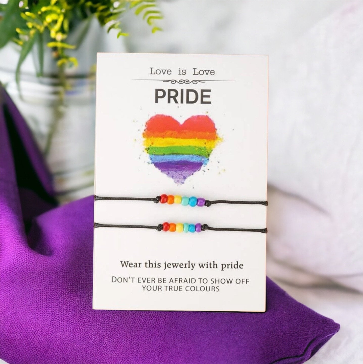Celebrate Love with Our Vibrant Pride Bracelet Set! 🌈 - Rhythms of Grace Creative
