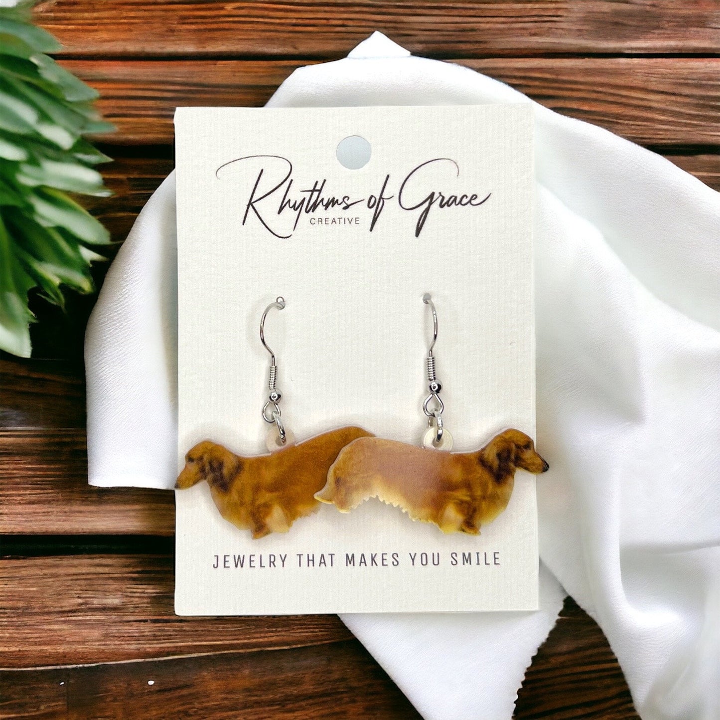 Weenie Wonderland: Cutest Dachshund Earrings Ever! - Rhythms of Grace Creative