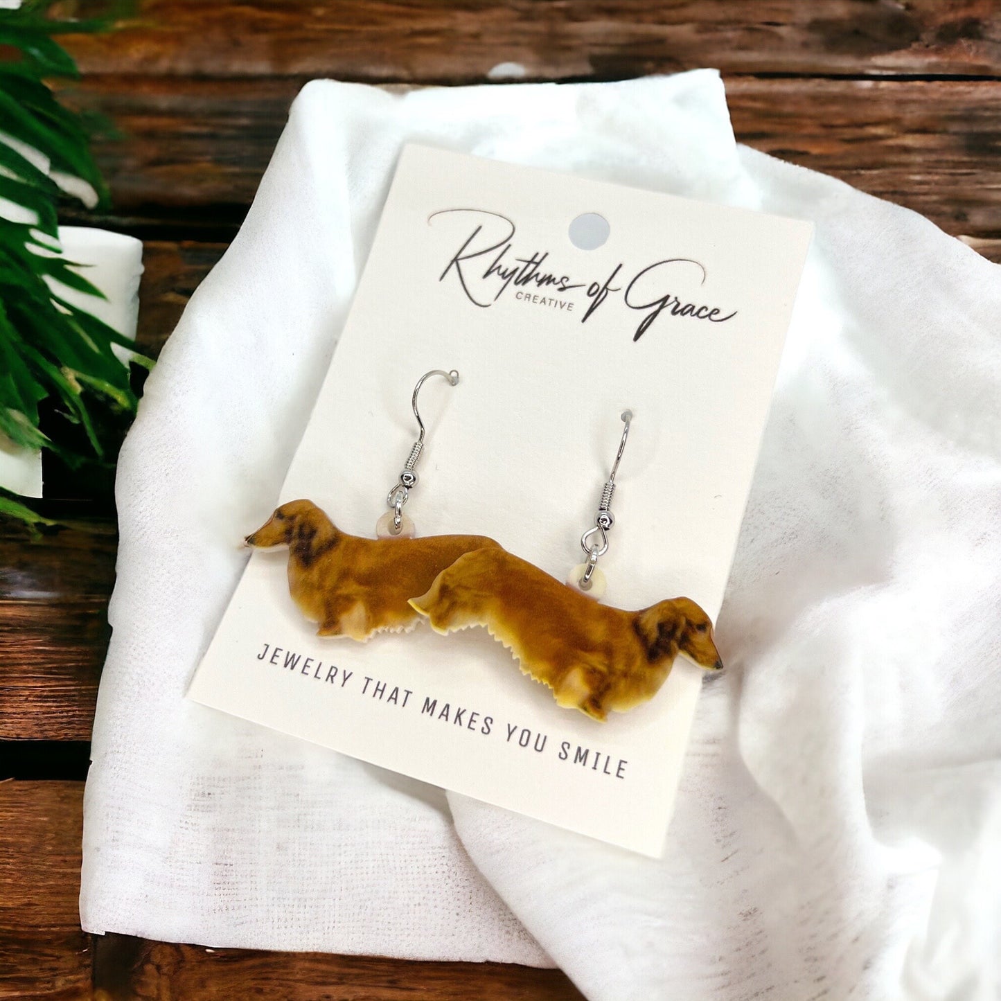 Weenie Wonderland: Cutest Dachshund Earrings Ever! - Rhythms of Grace Creative