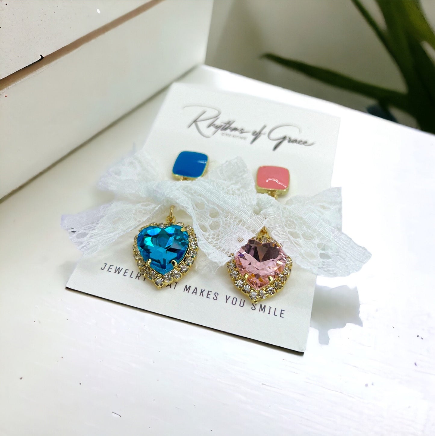 Gender Reveal Earrings - Baby Shower, New Mom, Mother’s Day, Mom Earrings, Momma Earrings, Mama Earrings, Team Pink, Team Blue, Pink or Blue