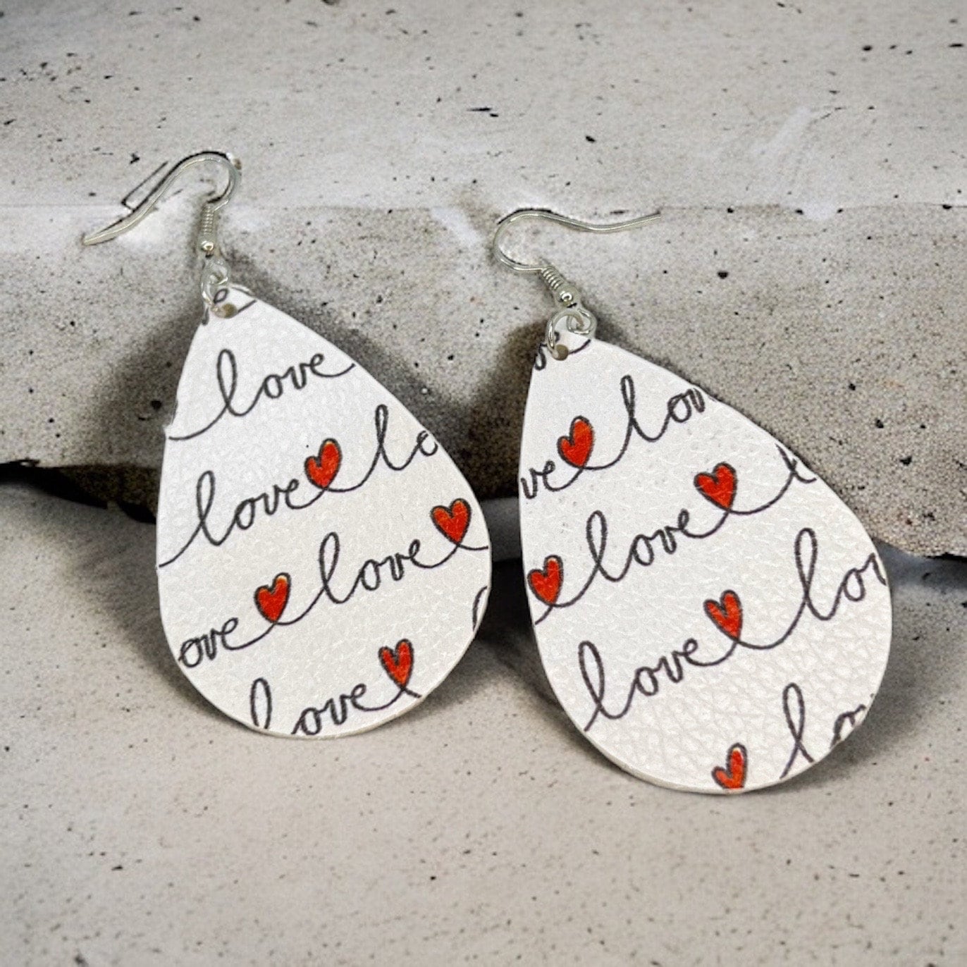 Love in the Air: Stunning Teardrop Valentine's Earrings! - Rhythms of Grace Creative