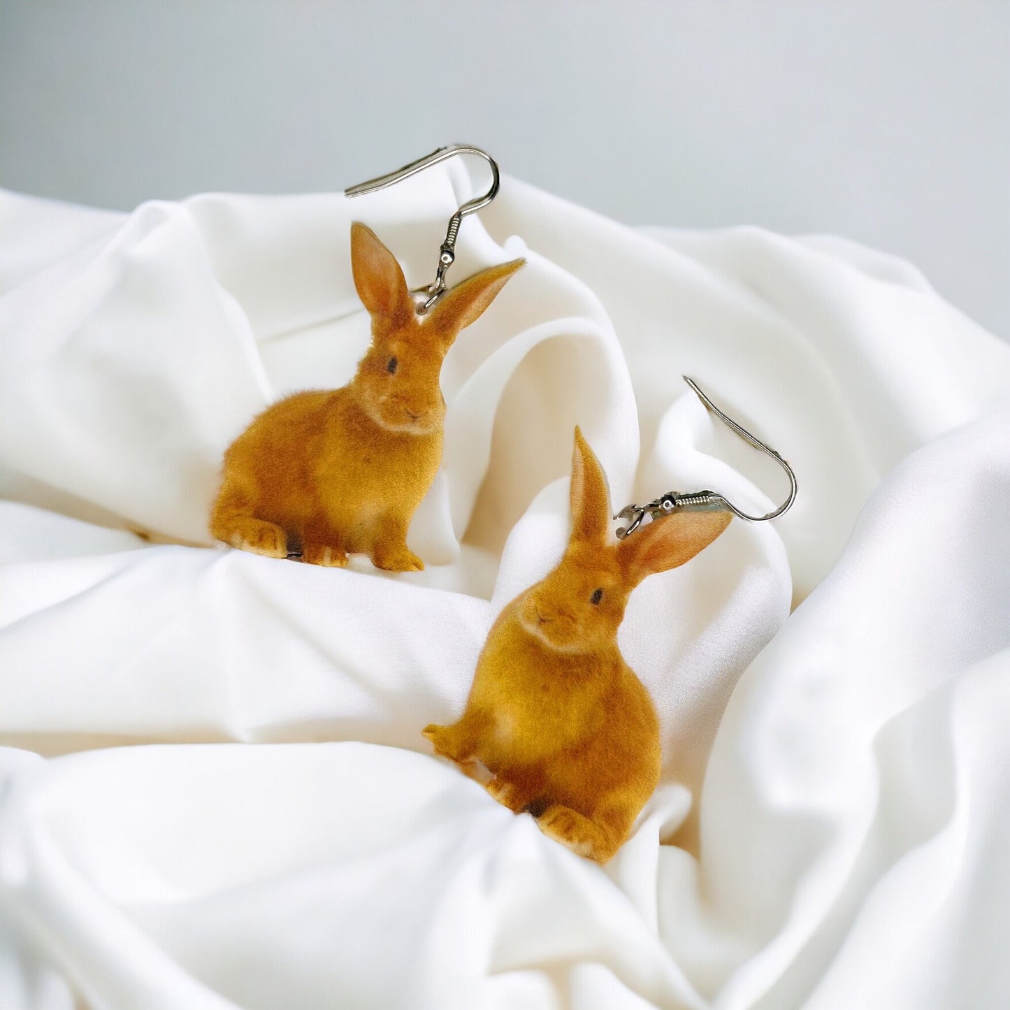 Hoppy Days Ahead: Adorable Bunny Dangle Earrings for Easter & Beyond! - Rhythms of Grace Creative