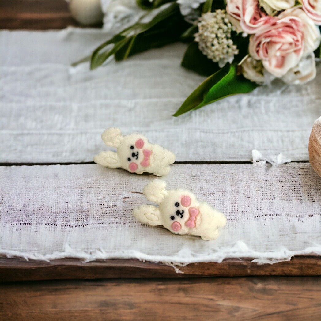 Hop into Spring with Our Adorable Bunny Stud Earrings! - Rhythms of Grace Creative