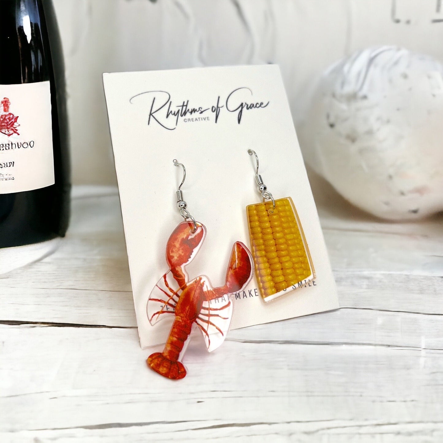 Dive into the Crawfish Craze with Our Crawfish Boil Earrings! - Rhythms of Grace Creative