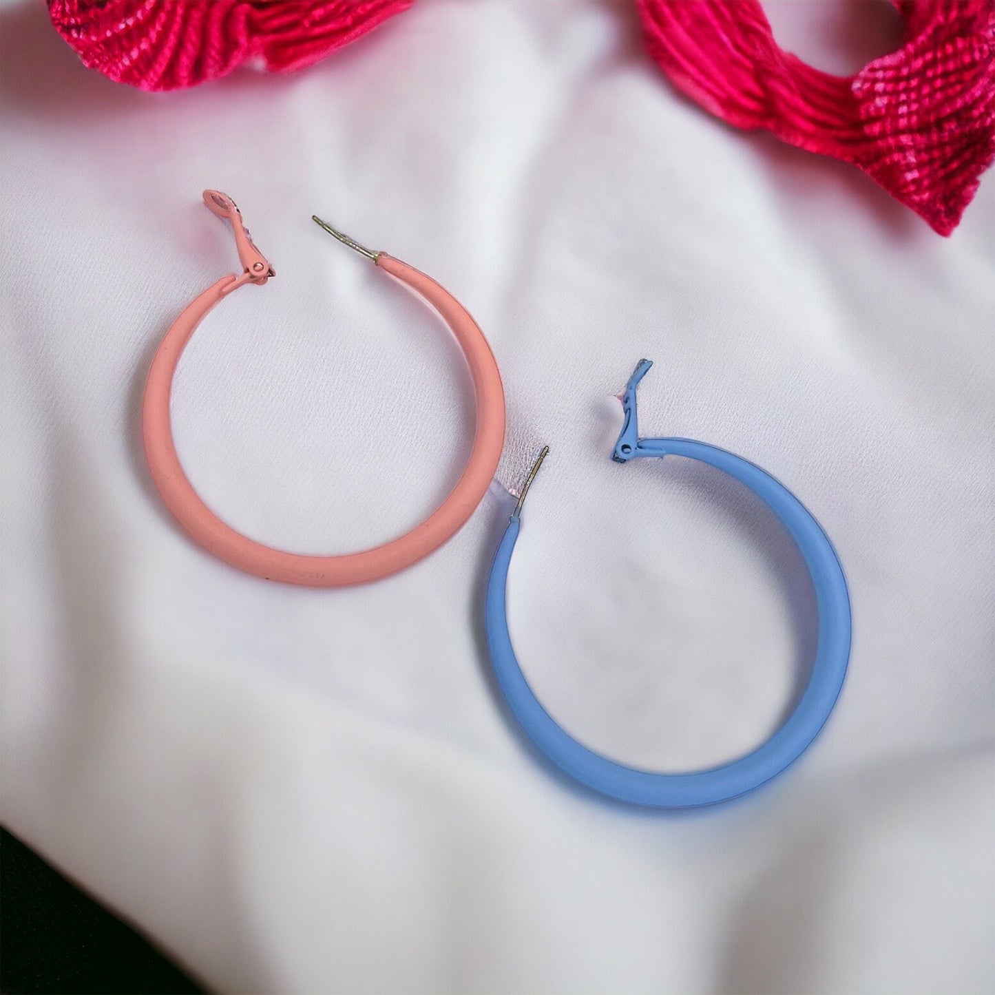 Gender Reveal Earrings - Baby Shower, New Mom, Motherโs Day, Mom Earrings, Momma Earrings, Mama Earrings, Team Pink, Team Blue, Pink or Blue