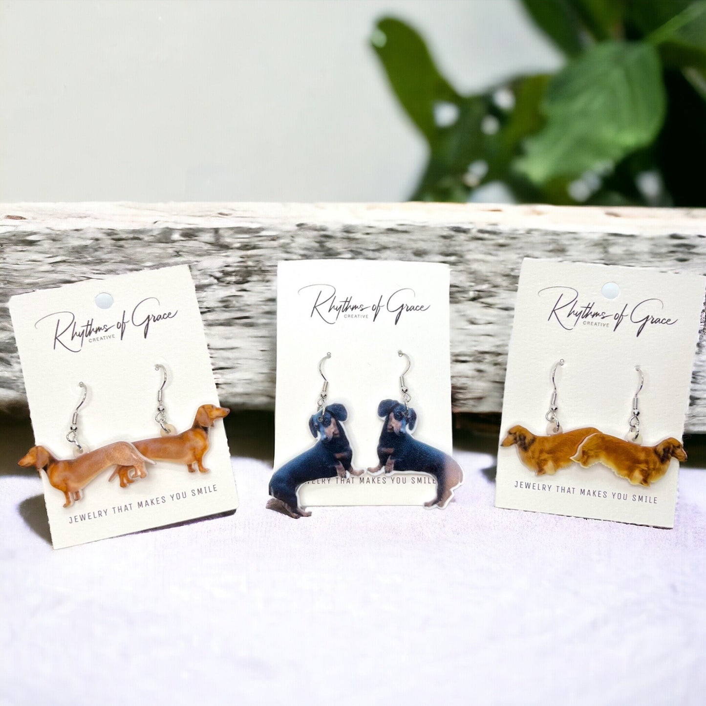Weenie Wonderland: Cutest Dachshund Earrings Ever! - Rhythms of Grace Creative