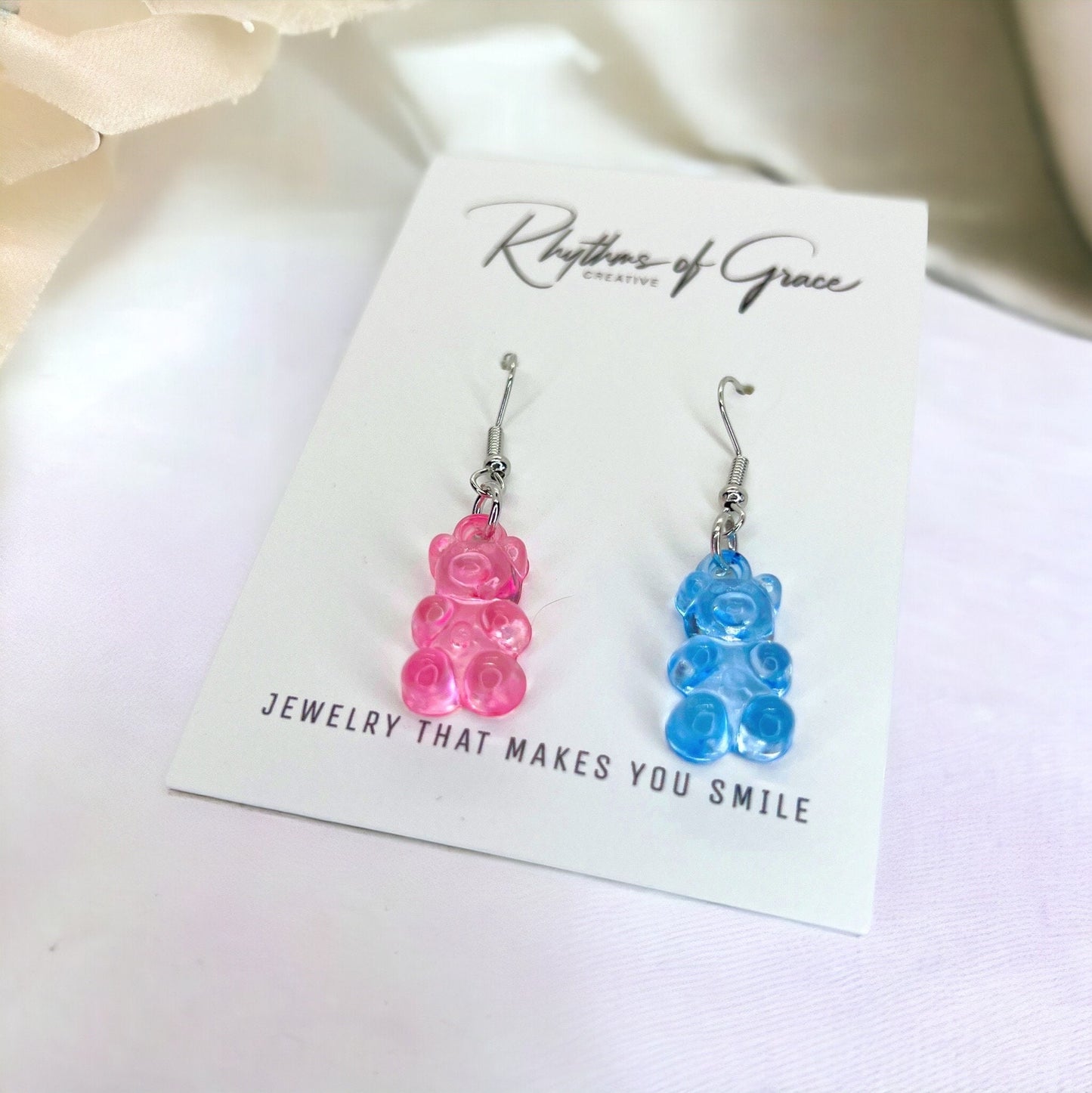 Gender Reveal Earrings - Baby Shower, New Mom, Mother’s Day, Mom Earrings, Momma Earrings, Mama Earrings, Team Pink, Team Blue, Pink or Blue