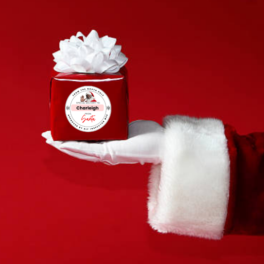 🎅 Christmas Magic Starts Early – Introducing Our Personalized Santa “North Pole Express” Gift Tags!