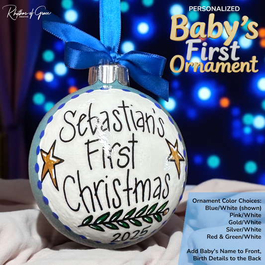🎄 Baby’s First Christmas Ornaments: The Gift That Lasts a Lifetime ✨