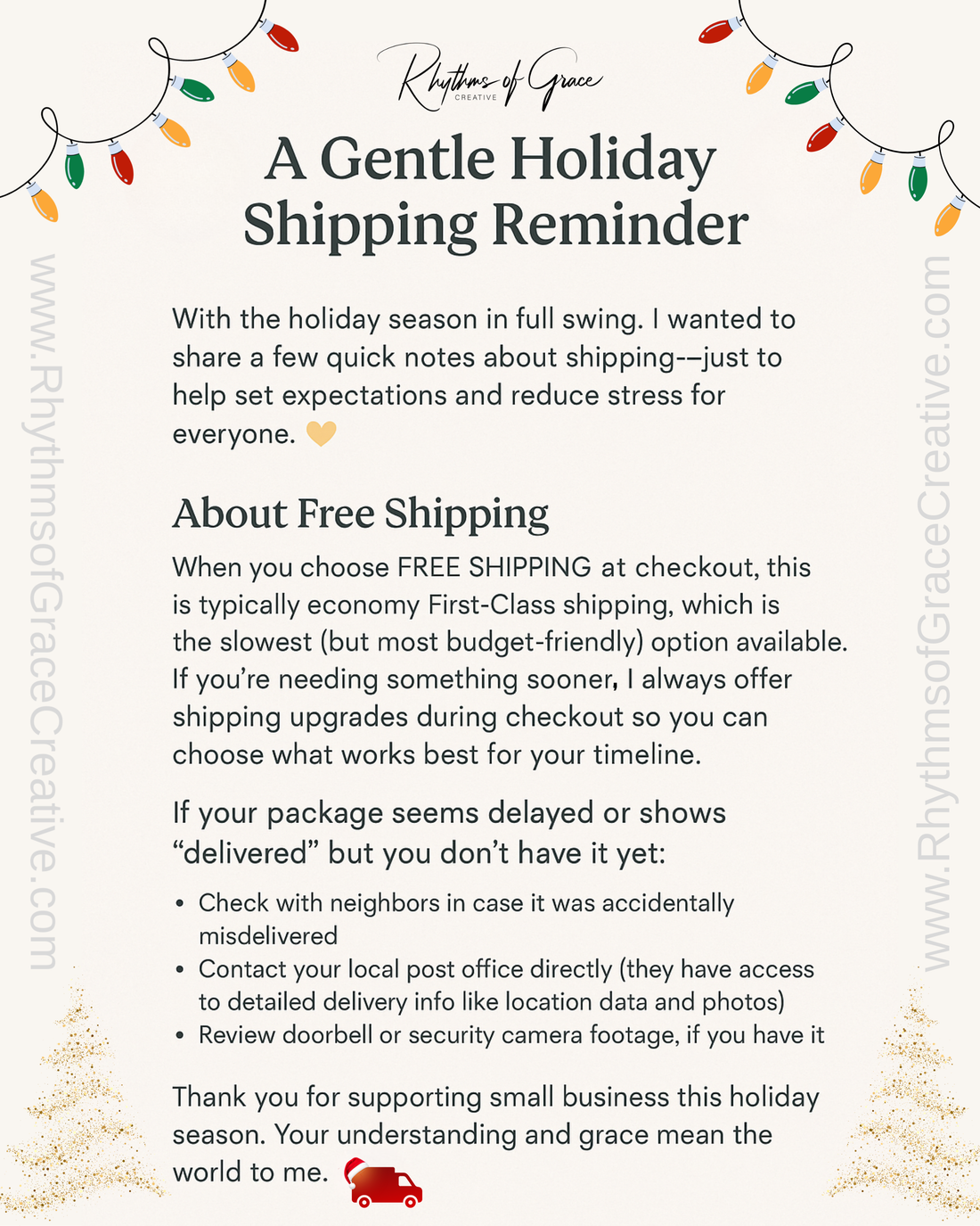 Holiday Shipping Delays: What Buyers and Small Businesses Need to Know