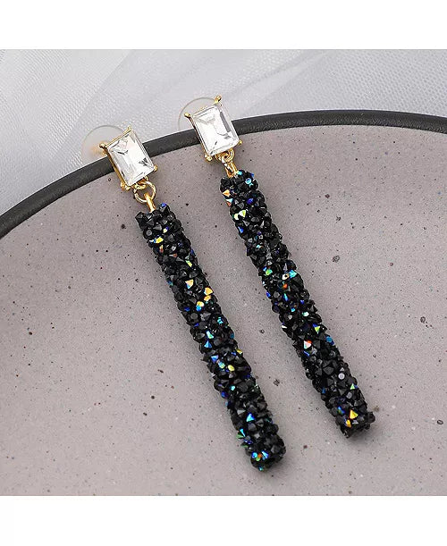 Sparkle & Dazzle Rhinestone Dangle Earrings ✨