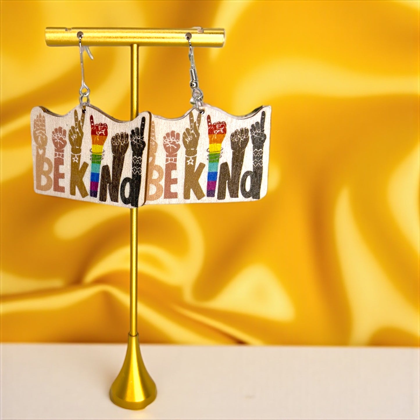 Kindness Earrings Collection: Spread Love & Positivity! 🌈 - Rhythms of Grace Creative