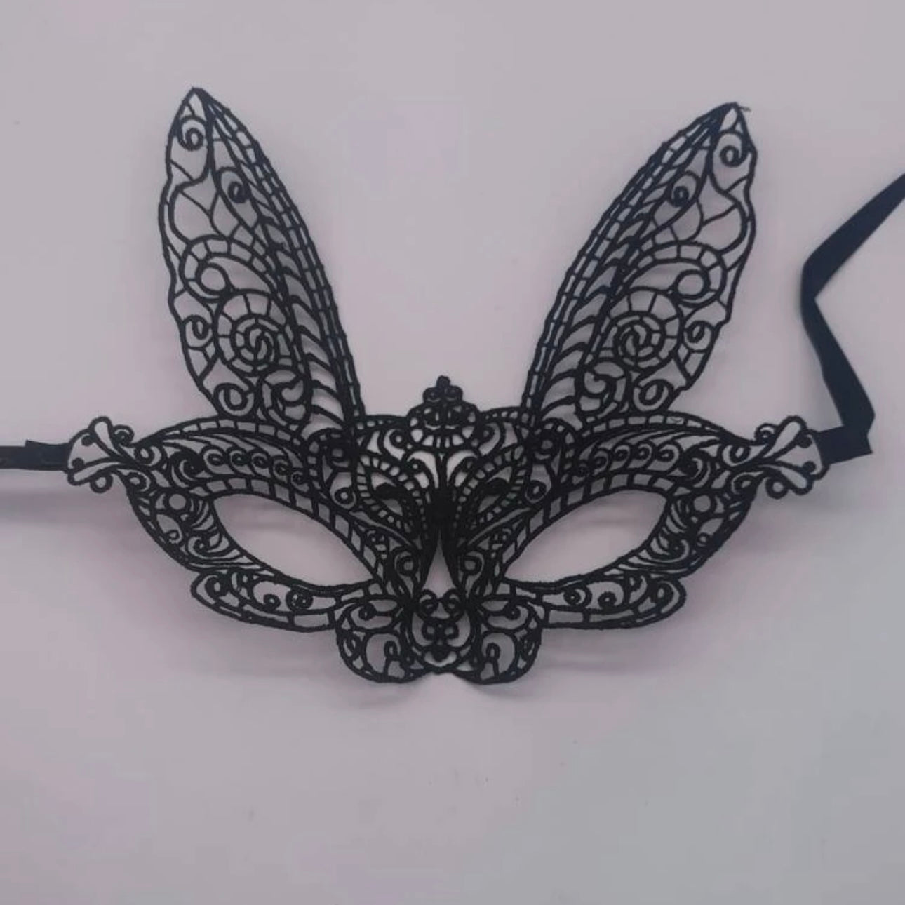 Velvet Night Rabbit Mask – Masquerade Magic with a Wild Side