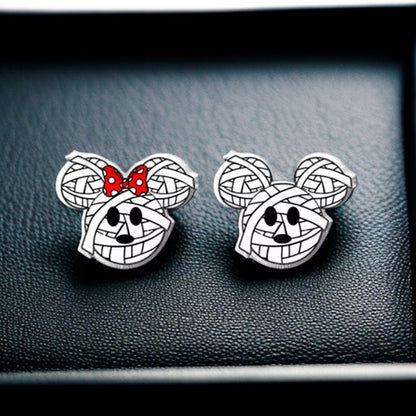 Hauntingly Cute Halloween Stud Earrings – Spooktacular Styles Await!
