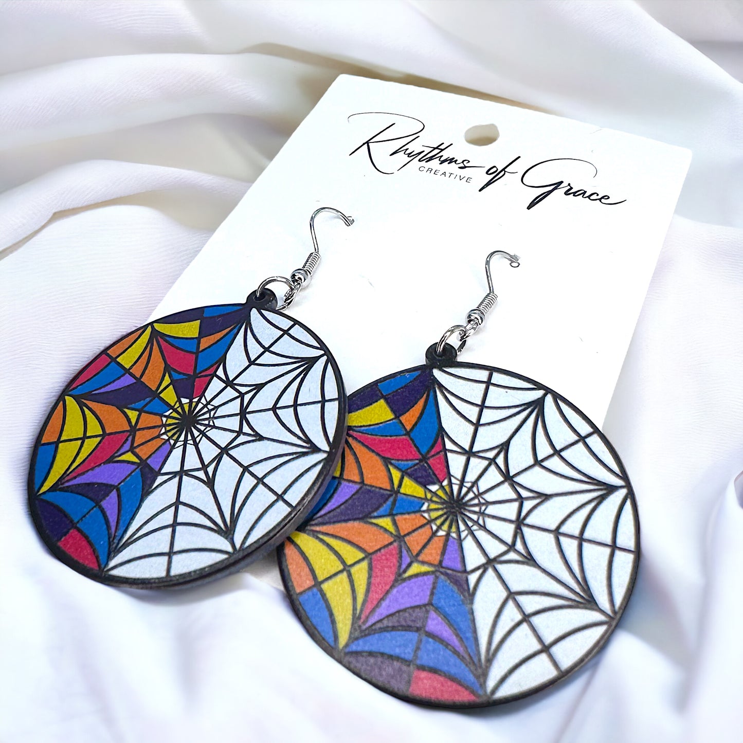 Spooktacular Wednesday Addams Dangle Earrings: Embrace Your Dark Side!
