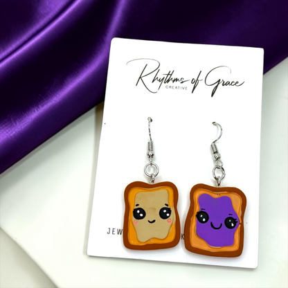 PB&J Earrings – The Cutest Food Accessories You'll Ever Wear! 🥪