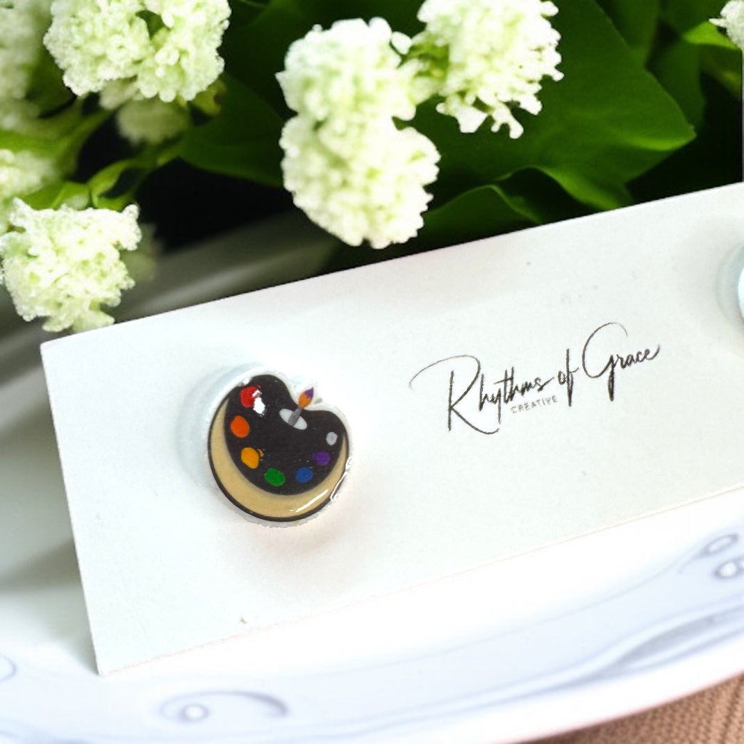 Artistic Vibes: Unique Stud Earrings for Creative Souls!