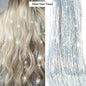 Sparkly Hair Tinsel (Set of 2) - Tinsel Headpiece, Clip In Hair Extensions