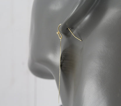 Delicate Gold Leaf Earrings – Nature's Elegance for Your Ears! ✨