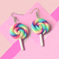 Rainbow Lollipop Earrings - Sweeten Your Style!