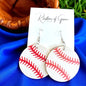 Step Up to the Style Plate with Baseball Dangle Earrings! ⚾️