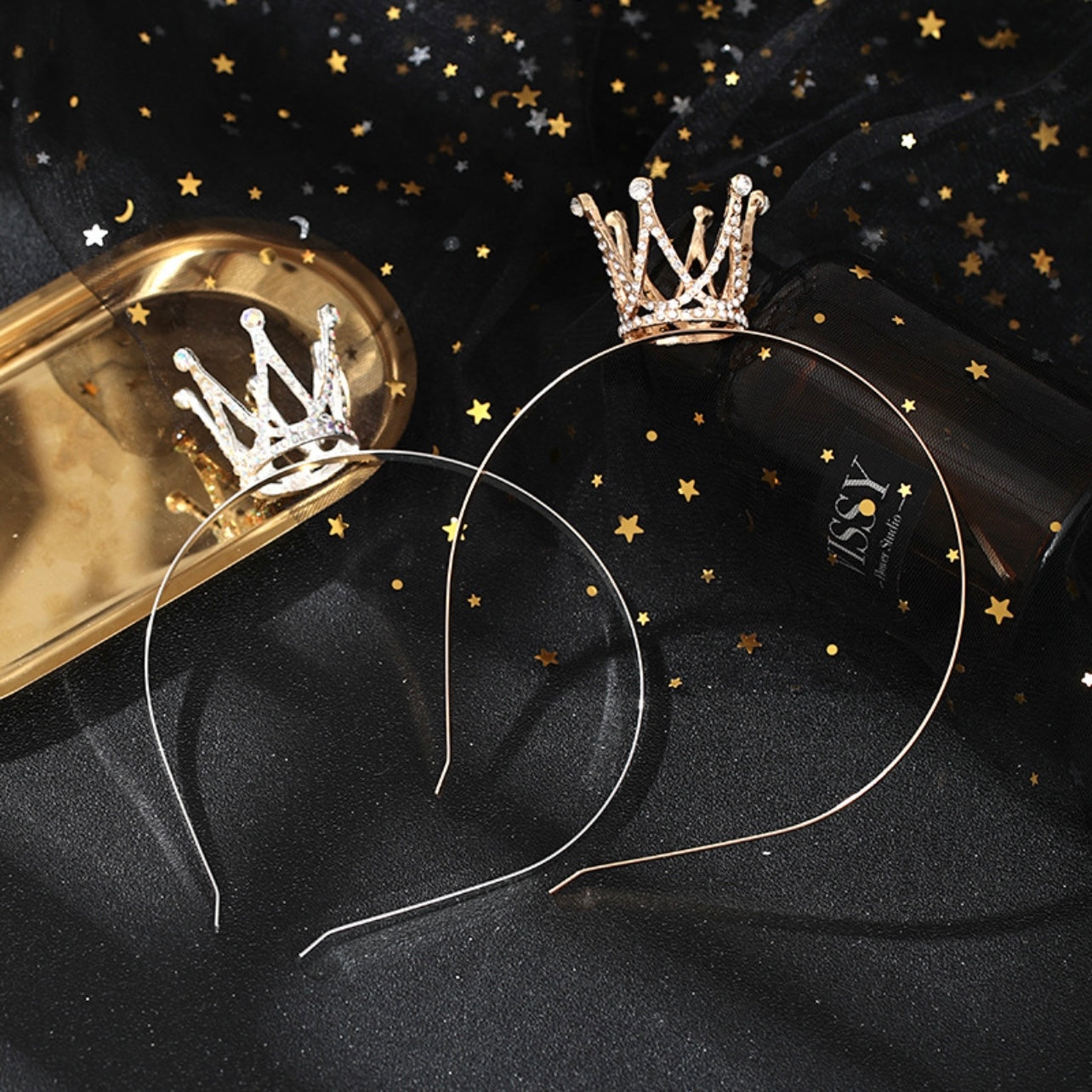 Sparkle & Rule: Rhinestone Princess Tiara Headband - Rhythms of Grace Creative