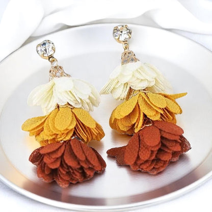 Tiered Tassel Earrings: Autumn Vibes, All Year Round!