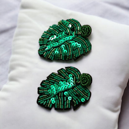 Vibrant Plant Earrings - Boho Chic Additions to Your Jewelry Box!