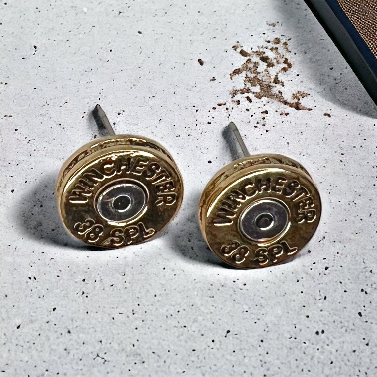 Bulletproof Friendship Earrrings - Bullet Studs, Friendship Gift, Bullet Earrings, Friendship Earrings - Rhythms of Grace Creative