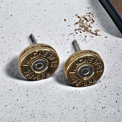 Bulletproof Friendship Earrrings - Bullet Studs, Friendship Gift, Bullet Earrings, Friendship Earrings - Rhythms of Grace Creative