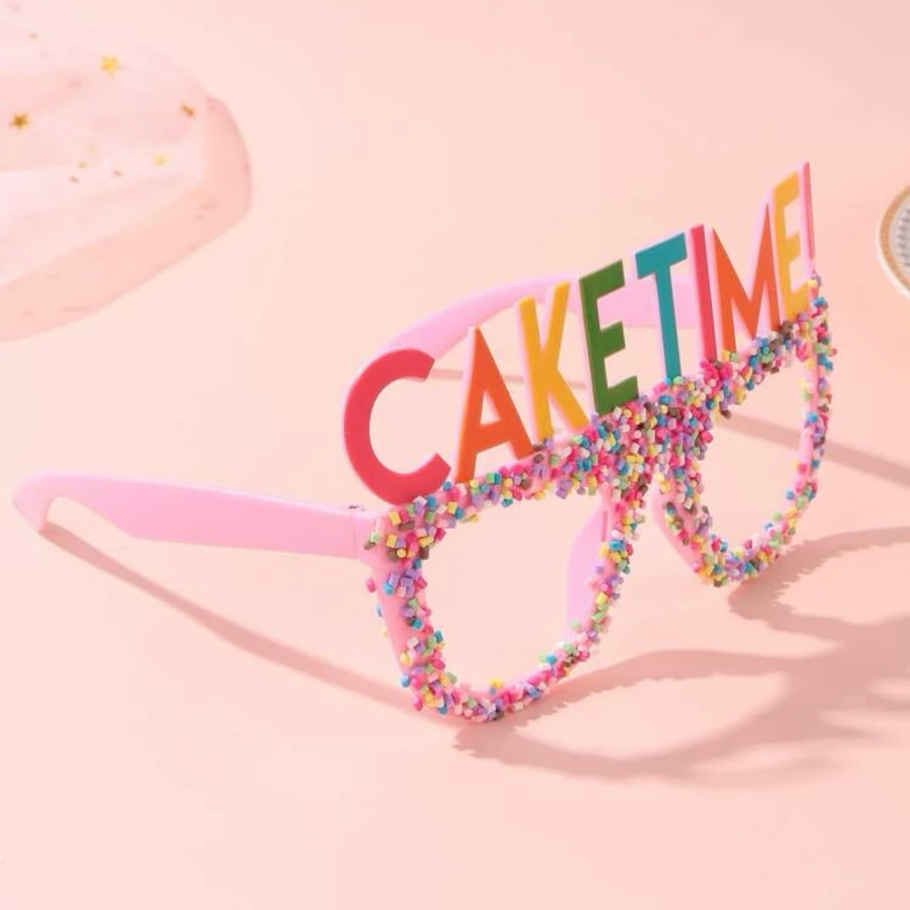 Caketime Sunglasses - Happy Birthday, Birthday Accessories, Cake Accessories, Birthday Queen - Rhythms of Grace Creative