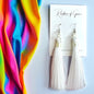 Tassel Power: Colorful Boho Dangle Earrings in 9 Vibrant Shades!