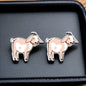 Goats Galore: Adorable Goat Stud Earrings! 🐐