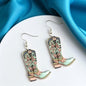 Boot Scootin' Bling: Cowgirl Boots Earrings for Your Inner Rockstar!