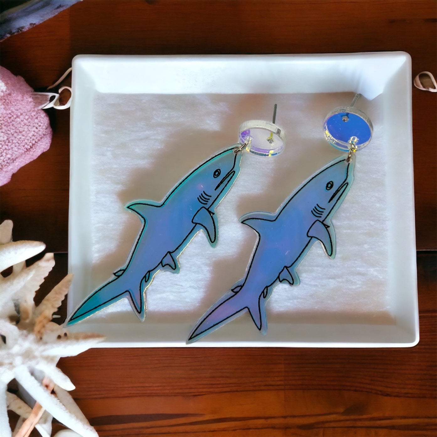 Shark-tastic Earrings: Dive into Style with JAWSome Accessories! - Rhythms of Grace Creative