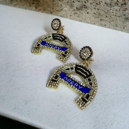 Derby Dangle Earrings – The Perfect Accessory for Derby Day!