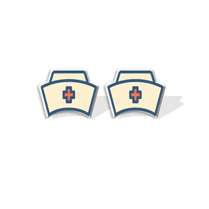 Medical Staff Studs - Be the Hero in Style!