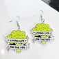 Veg Life Earrings: Living Life on the Veg 🌱 - Rhythms of Grace Creative