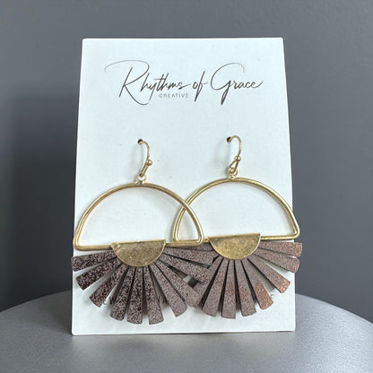 Boho Chic Dangle Earrings - Bohemian Drop Style Magic