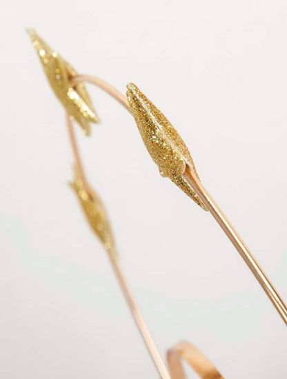 Celestial Headband - Gold Star Headband, Celestial Headpiece, Goddess Headpiece, Birthday Party, Star Goddess - Rhythms of Grace Creative