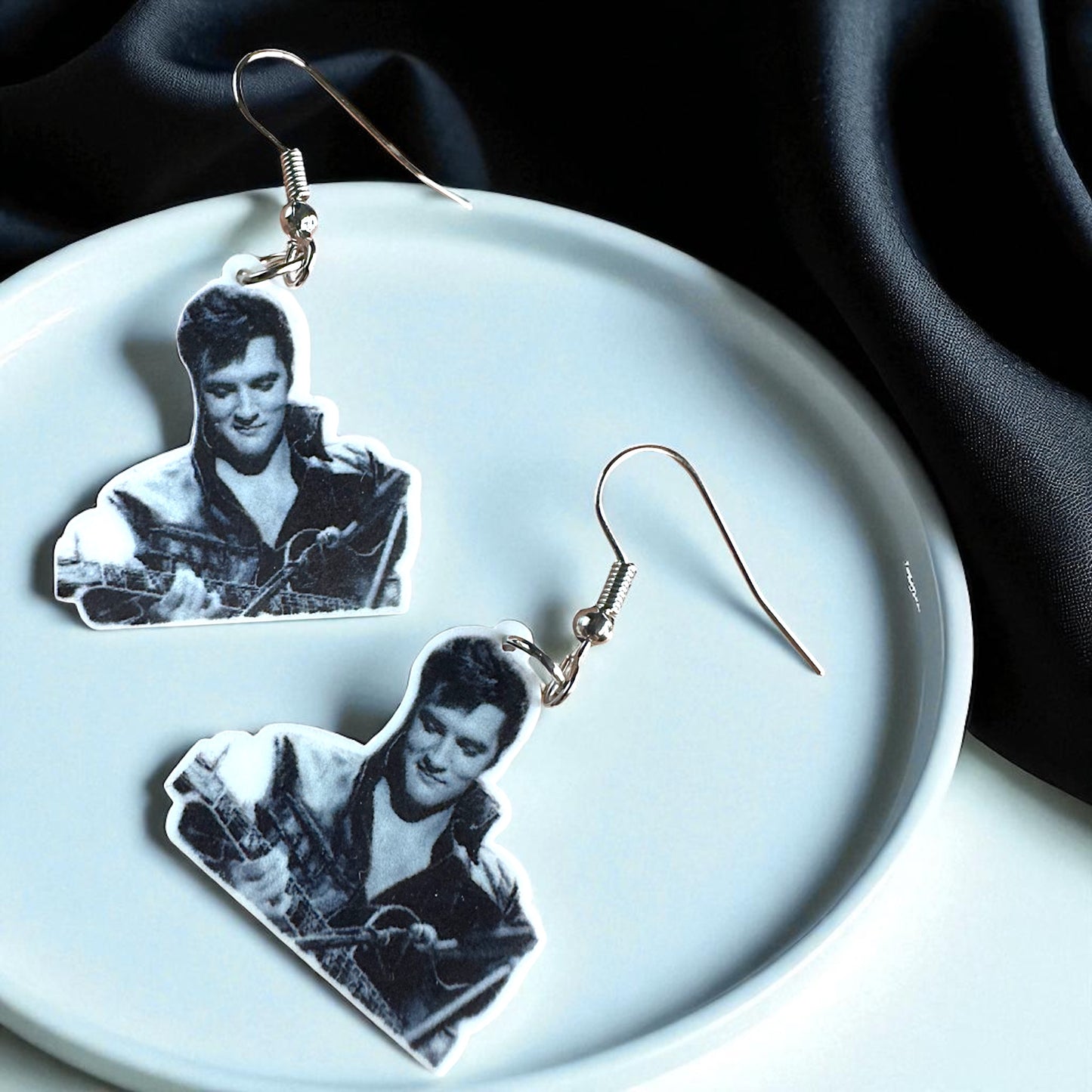 Rock Your Style: Elvis Presley Dangle Earrings - 12 Iconic Designs! 🎸