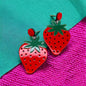 Berry Sweet Dangle Earrings: Your Summer Accessory Crush!🍓
