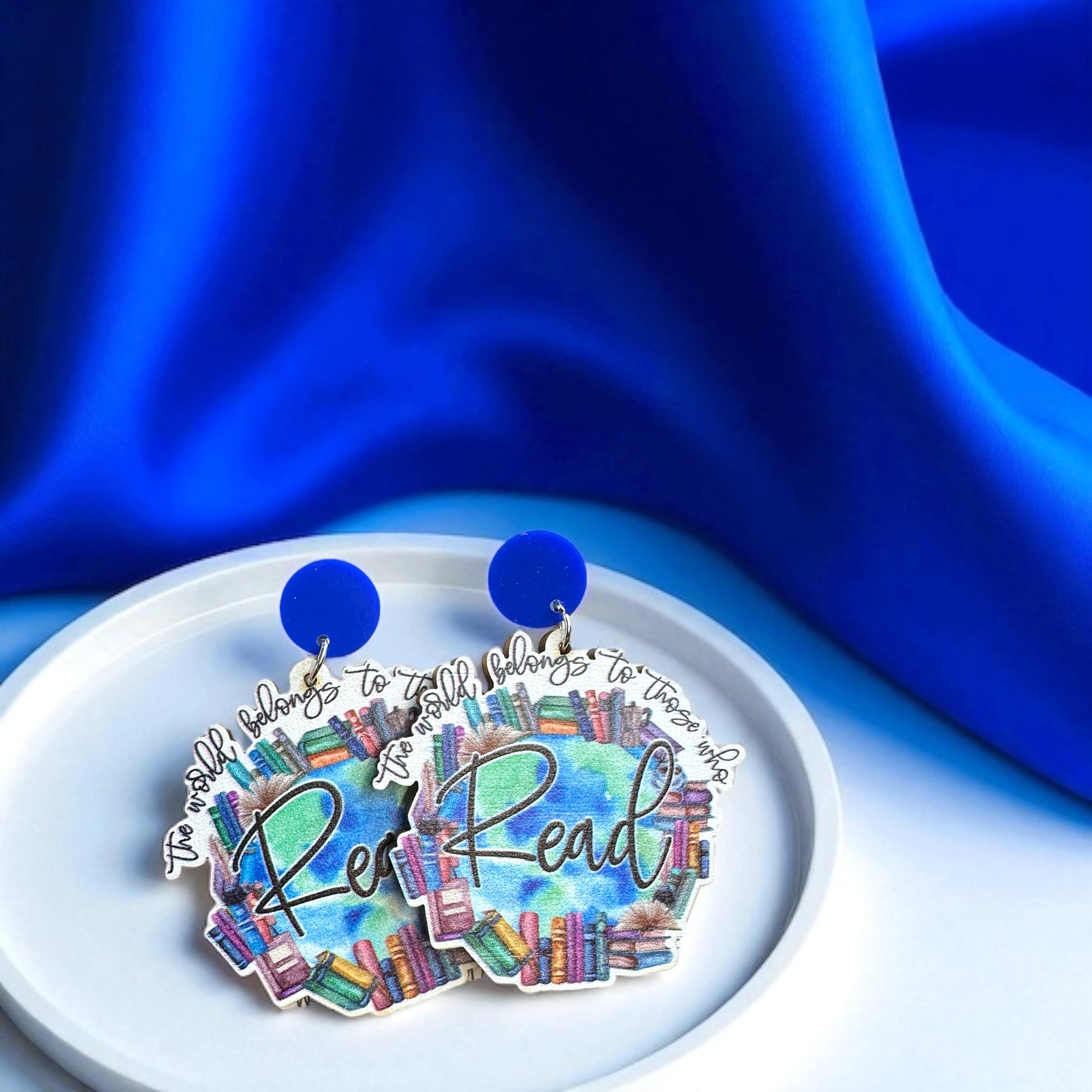 Librarian Earrings: Your New Favorite Accessory! 📚 - Rhythms of Grace Creative