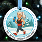2025 Health & Fitness Milestone Ornament – Custom Workout, Wellness, and Goal-Crushing Christmas Gift