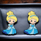 Enchanting Cartoon Princess Stud Earrings - Sparkle Like Royalty! 👑