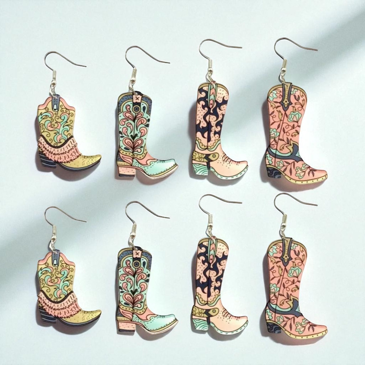 Boot Scootin' Bling: Cowgirl Boots Earrings for Your Inner Rockstar!